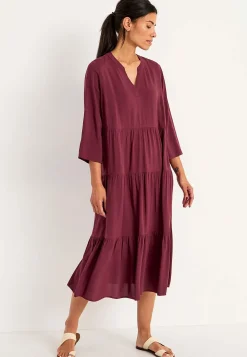 Discount Klänning med volanger Klänningar & Kjolar|Plus Size