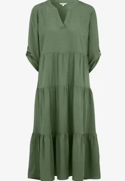 Discount Klänning med volanger Klänningar & Kjolar|Plus Size