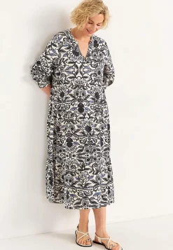 Discount Klänning med volanger Klänningar & Kjolar|Plus Size