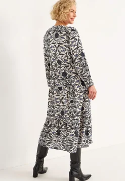 Discount Klänning med volanger Klänningar & Kjolar|Plus Size