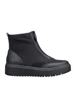 Outlet Känga med dragkedja på fotens ovansida Kängor & Boots|Bred Läst