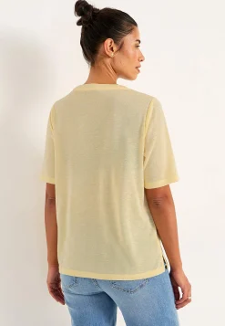 Best Kortärmad topp Stickat|Toppar & T-Shirts