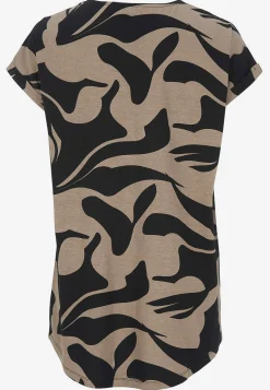 Outlet Kortärmad trikåtunika Toppar & T-Shirts|Tunikor