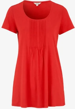 Best Kortärmad trikåtunika Tunikor|Plus Size