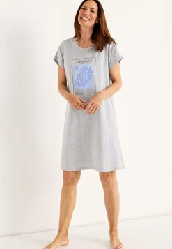 Discount Kortärmat nattlinne Plus Size|Sov- & Myskläder