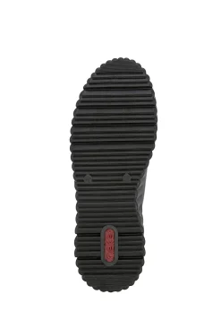 Lackad sneaker i skinn Sneakers|Skinnskor