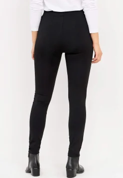 Outlet Leggings med coatad framsida Leggings|Byxor