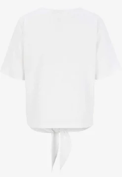 Sale Linneblus med knytdetalj Toppar & T-Shirts|Skjortor & Blusar