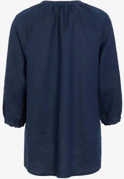 Hot Linneblus Premium Skjortor & Blusar|Matchande Set