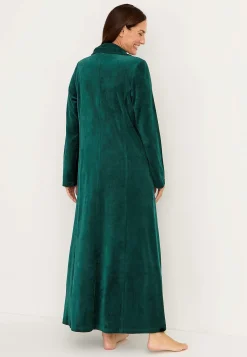 New Lång morgonrock i velour Wilma Basplagg|Plus Size