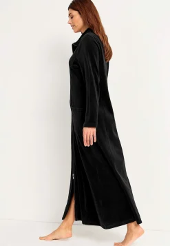 Hot Lång morgonrock i velour Wilma Basplagg|Plus Size