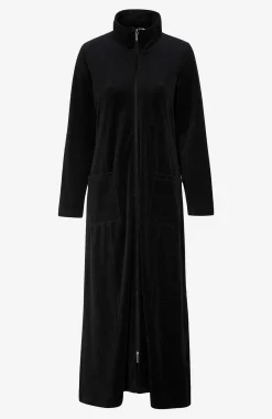 Hot Lång morgonrock i velour Wilma Basplagg|Plus Size