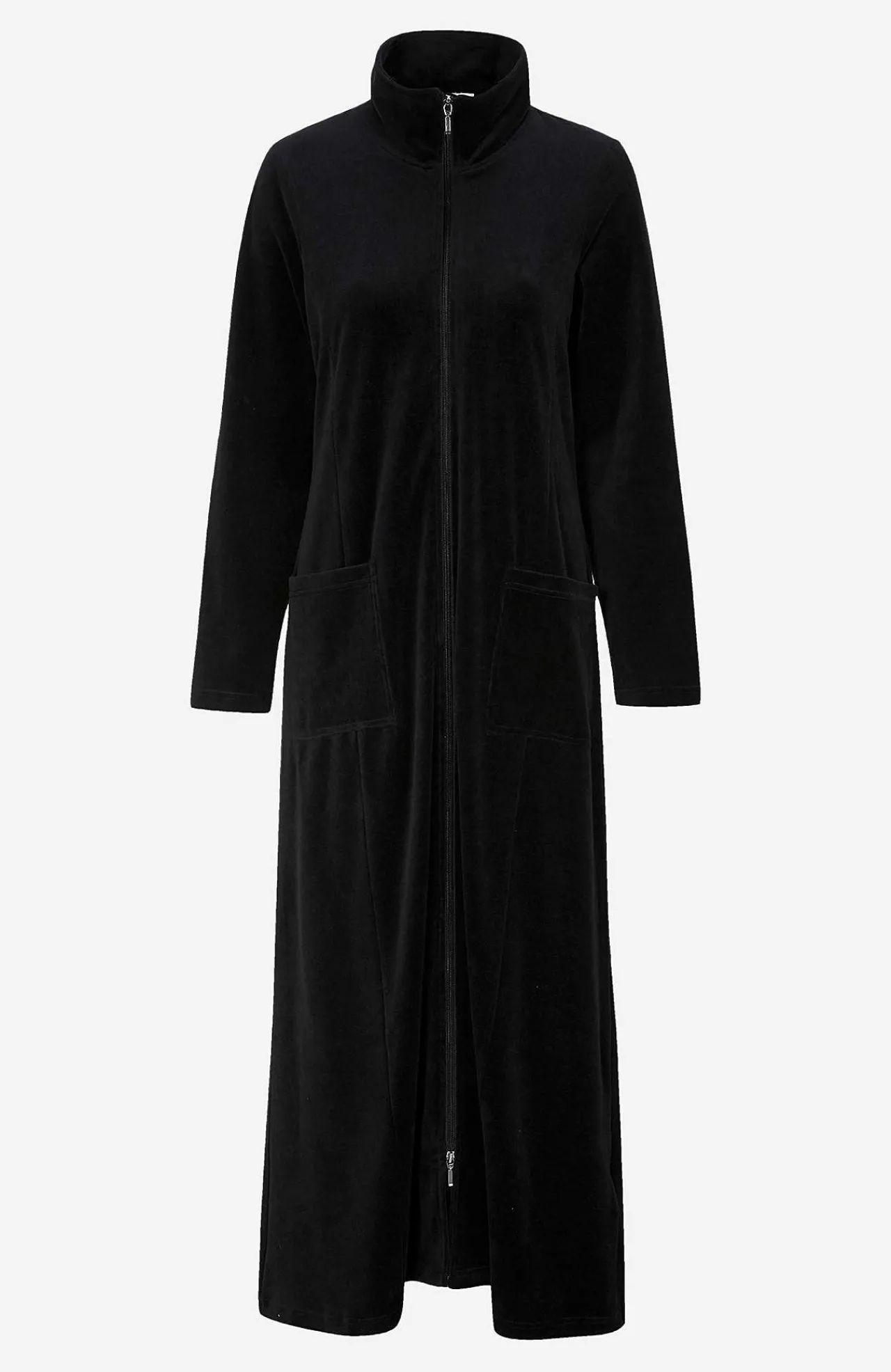 Hot Lång morgonrock i velour Wilma Basplagg|Plus Size