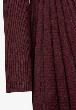 Best Lång, ribbad cardigan Claudisse Tröjor & Cardigans|Stickat