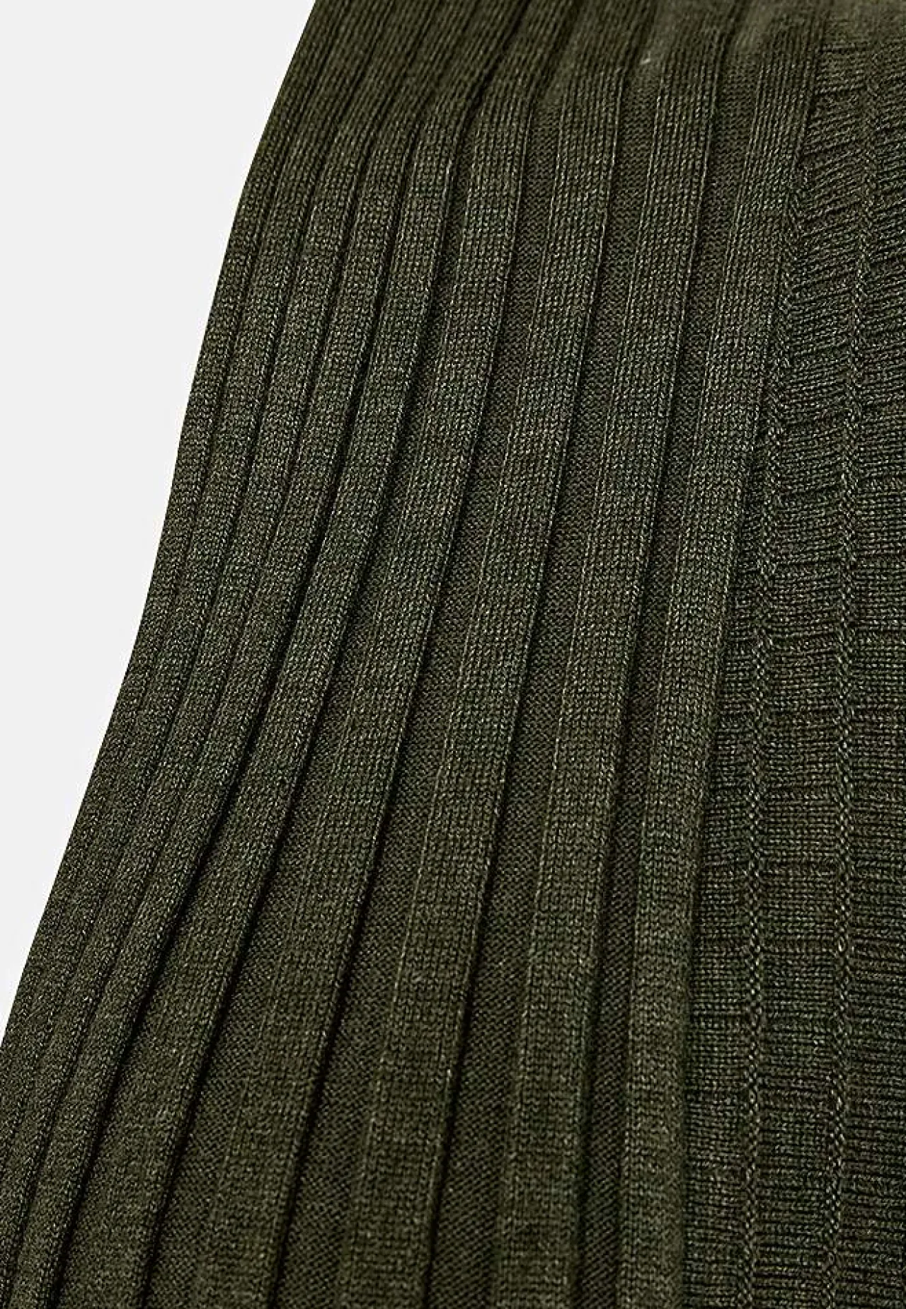Best Lång, ribbad cardigan Claudisse Tröjor & Cardigans|Stickat