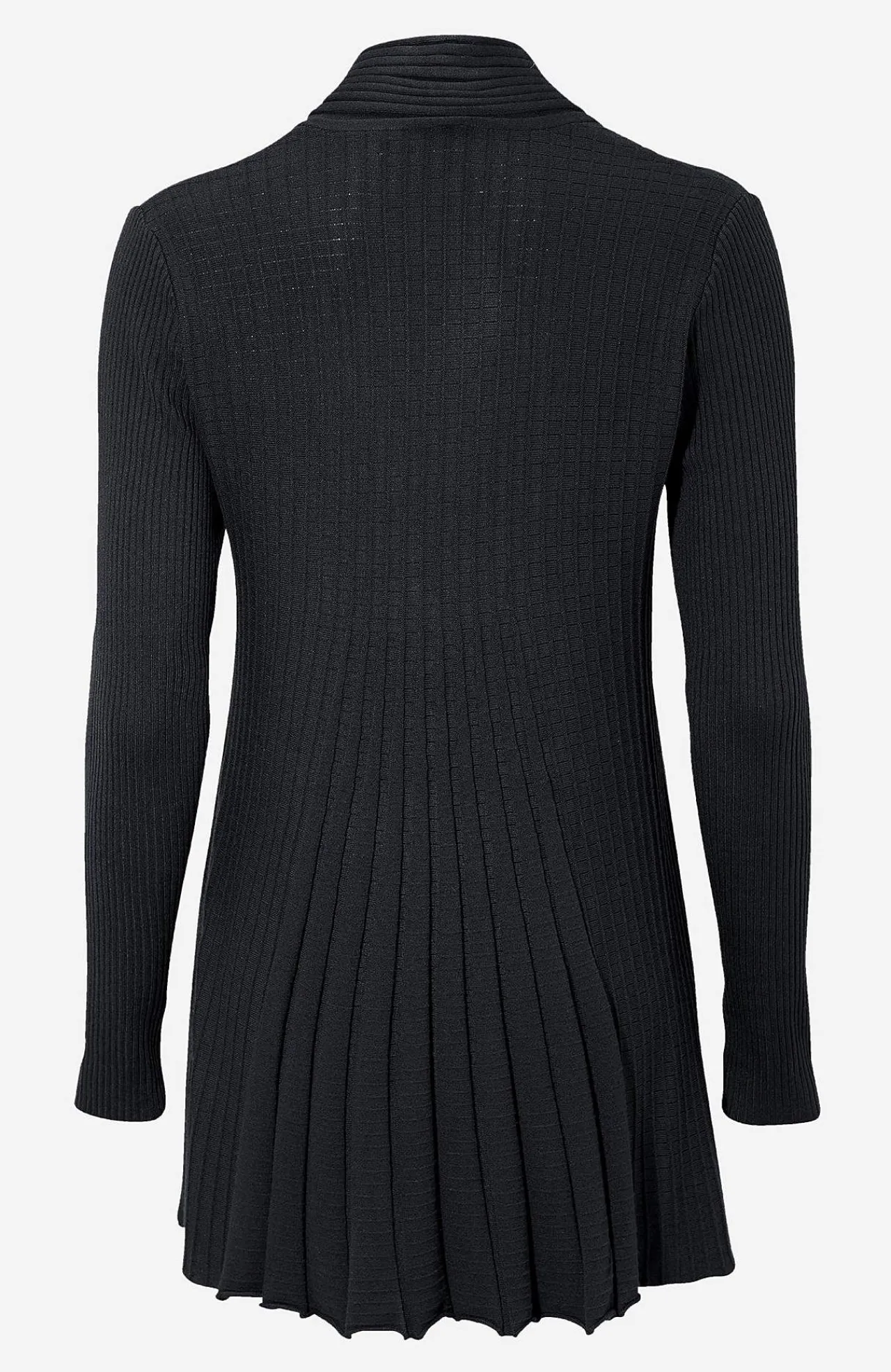 Online Lång, ribbad cardigan Claudisse Tröjor & Cardigans|Stickat
