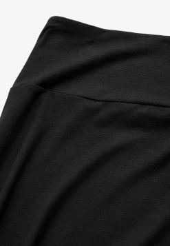 Lång, utsvängd trikåkjol Klänningar & Kjolar|Plus Size