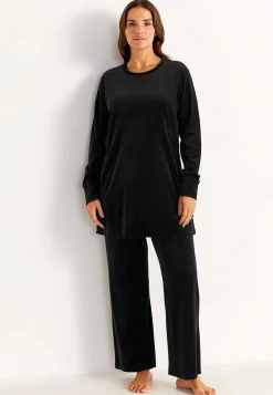 Discount Lång velourtunika Tunikor|Plus Size
