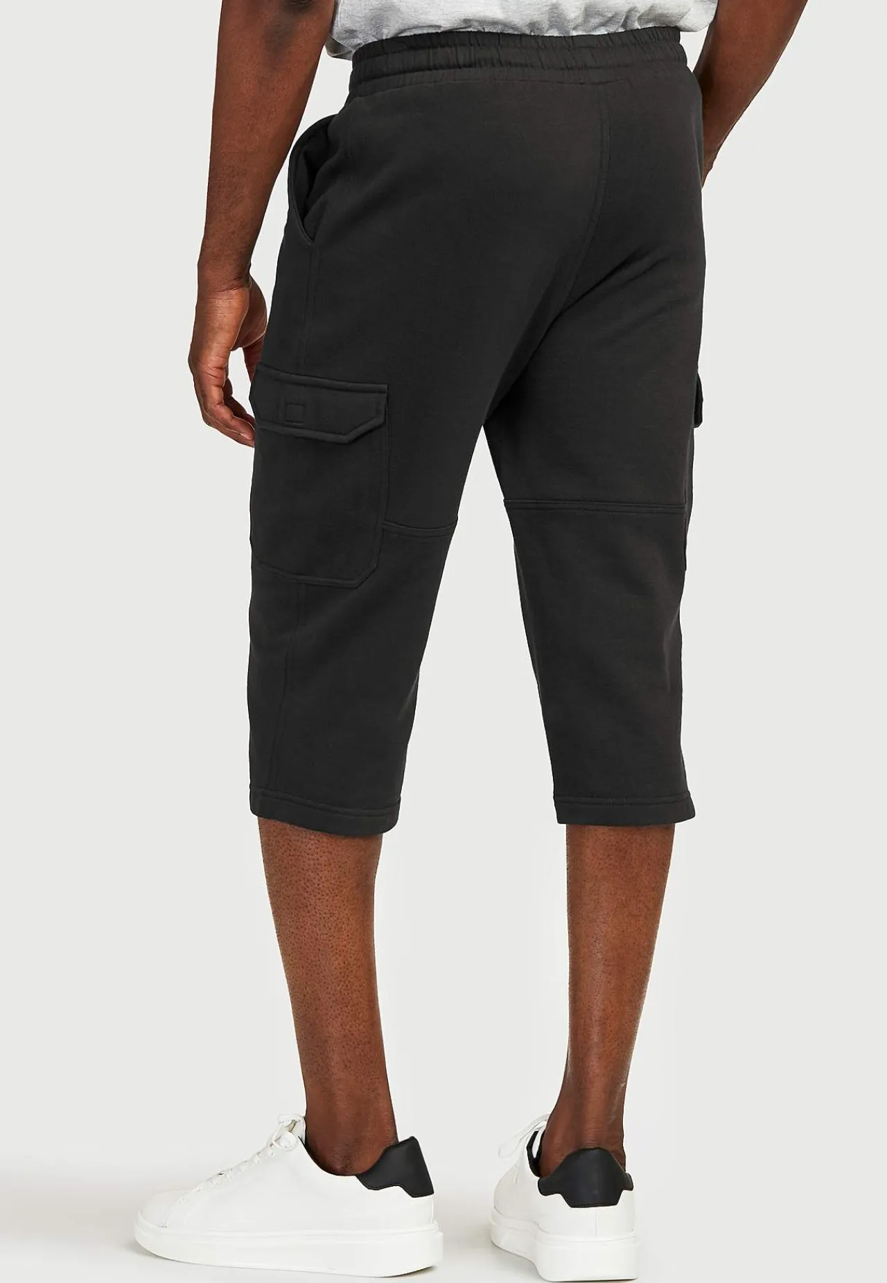 New Långa svettisshorts med cargofickor Sov- & Mysplagg|Shorts