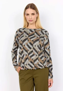 Clearance Långärmad trikåtopp Tröjor & Cardigans|Toppar & T-Shirts