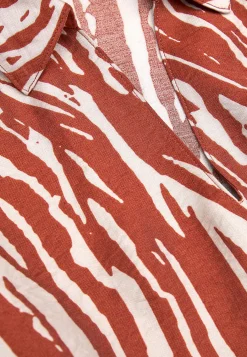 Discount Långärmad, vävd tunika Tunikor|Plus Size