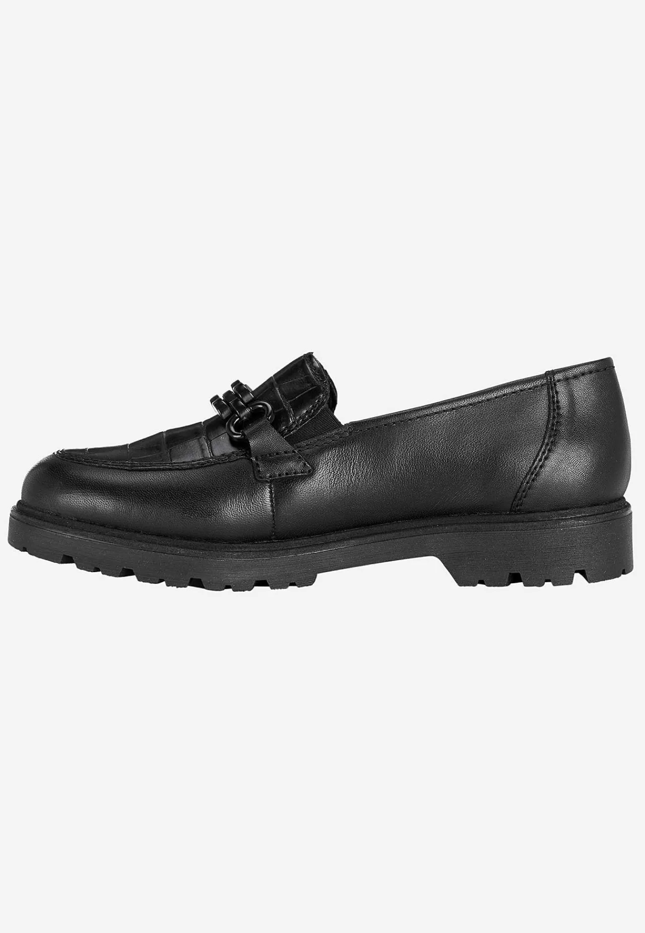 Hot Loafer med metallspänne Loafers