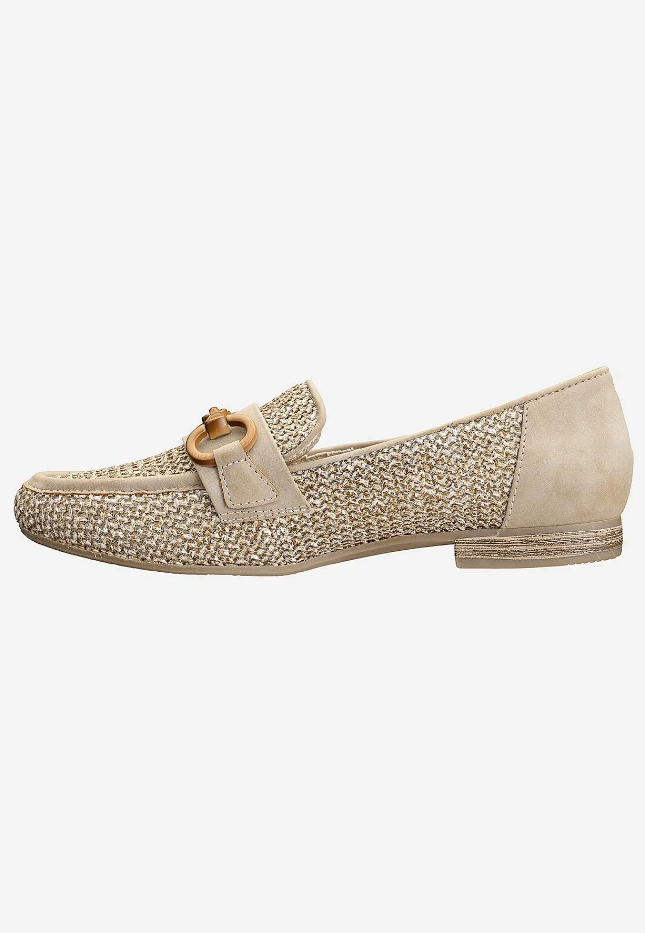 Hot Loafers med dekorspänne Loafers|Bred Läst