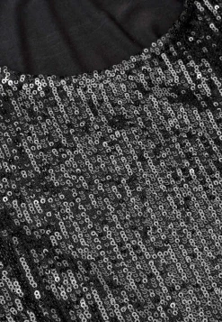 Lyxig paljettopp Toppar & T-Shirts|Festkläder
