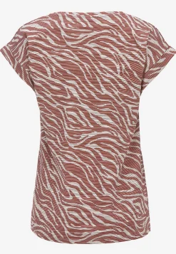 Mjuk topp med zebramönster Toppar & T-Shirts