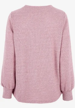 Best Mjuk trikåtröja med knappar Beata Tröjor & Cardigans|Stickat