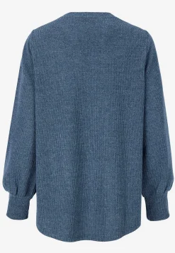 Discount Mjuk trikåtröja med knappar Beata Tröjor & Cardigans|Stickat