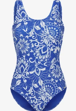 Online Mönstrad baddräkt Badkläder|Plus Size