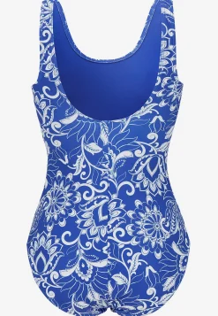 Online Mönstrad baddräkt Badkläder|Plus Size