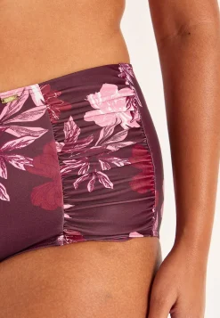 Sale Mönstrad bikinitrosa med hög midja Badkläder|Plus Size