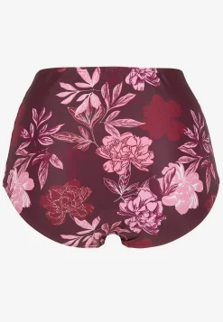 Sale Mönstrad bikinitrosa med hög midja Badkläder|Plus Size