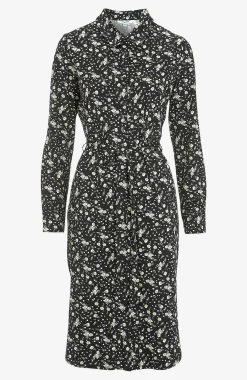 Clearance Mönstrad skjortklänning Klänningar & Kjolar|Plus Size