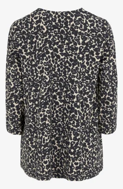 New Mönstrad trikåtunika Tunikor|Plus Size