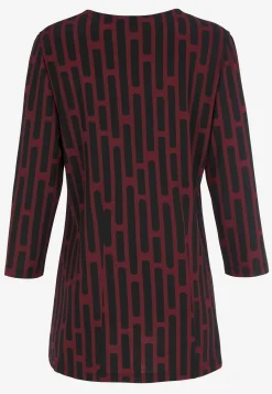 Discount Mönstrad trikåtunika Tunikor|Plus Size