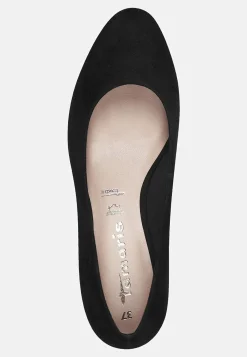 Outlet Mockasko med klädd kilklack Ballerinaskor|Skinnskor