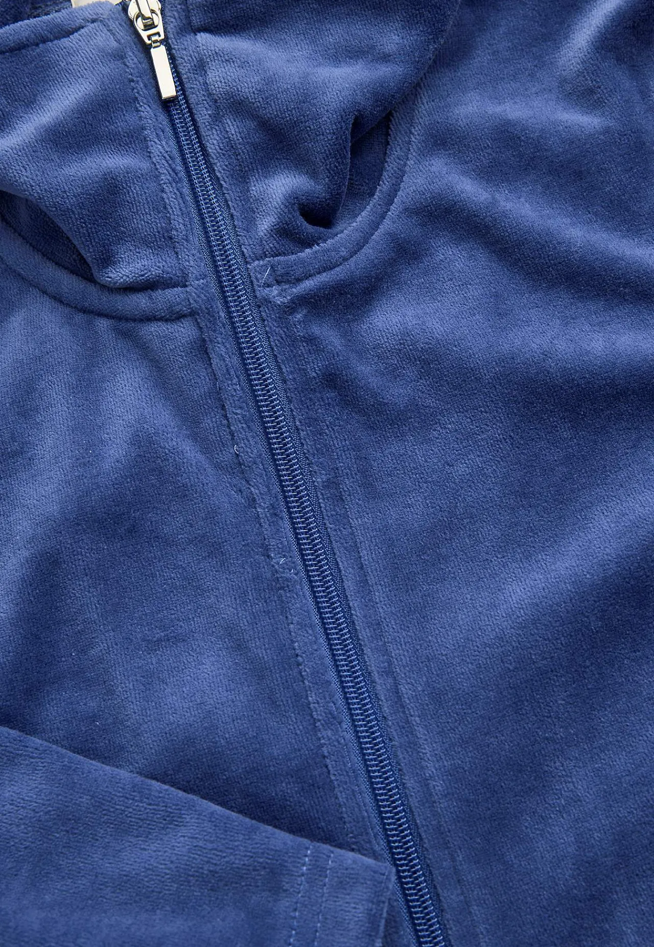 Best Morgonrock i velour Wilma Basplagg|Plus Size