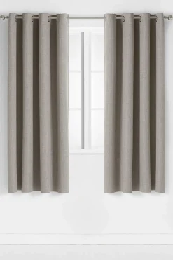 Outlet Mörkläggningsgardin enfärgad Ellen 2-pack Gardiner|Flerpack