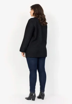 Outlet Pilejacka med texturerat tyg Jackor & Kappor|Plus Size