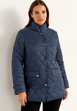 Sale Quiltad jacka med tryckknappar Jackor & Kappor|Fritidskläder