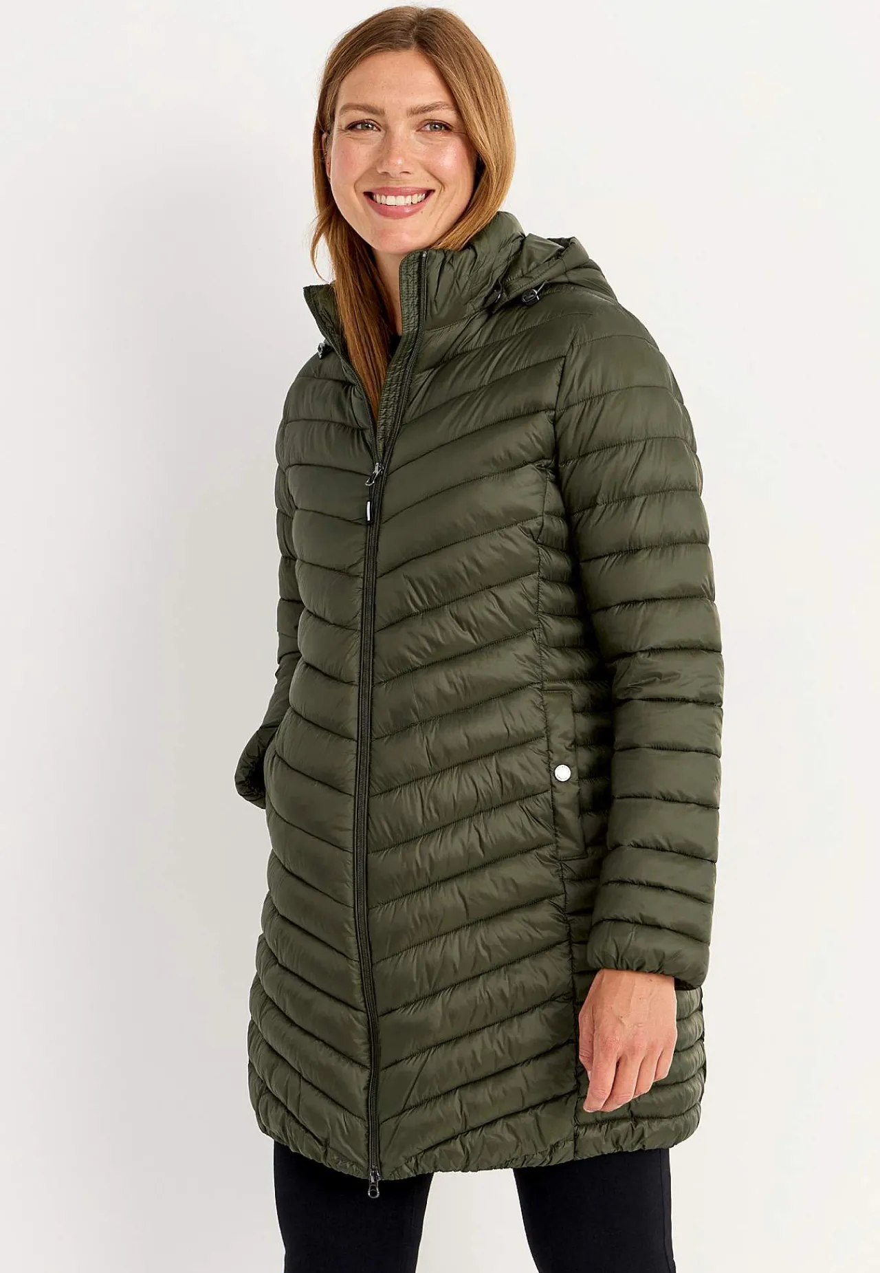 Online Quiltad lättviktsjacka Jackor & Kappor|Plus Size