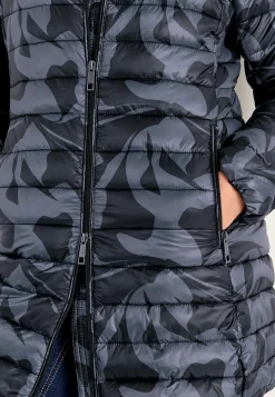 Clearance Quiltad, mönstrad lättviktsjacka Jackor & Kappor
