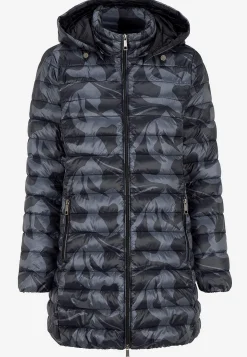 Clearance Quiltad, mönstrad lättviktsjacka Jackor & Kappor