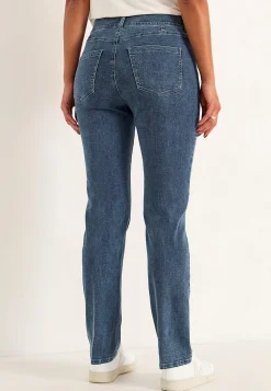 Sale Raka jeans i superstretchig denim Sara Byxor|Jeans