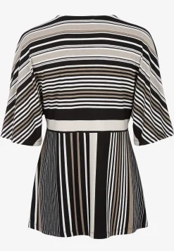 Best Randig trikåtopp Toppar & T-Shirts|Plus Size