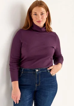 New Ribbad polotröja i ekologisk bomull Tröjor & Cardigans|Toppar & T-Shirts