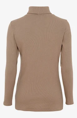 Clearance Ribbad polotröja i ekologisk bomull Tröjor & Cardigans|Toppar & T-Shirts